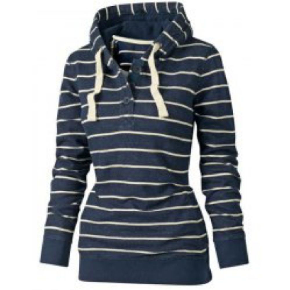 Striped hoodie